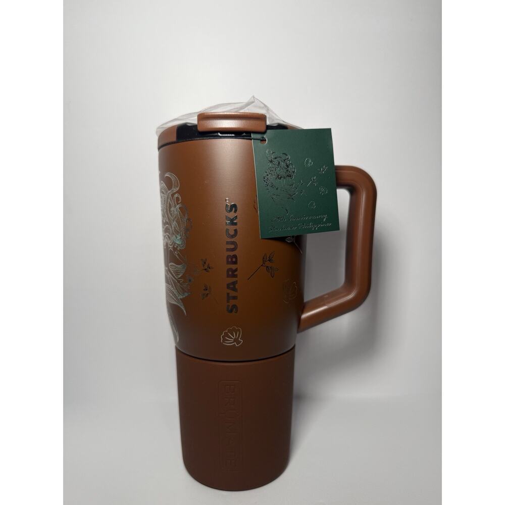 BruMate X Starbucks Philippines SIREN 28th Anniversary 25oz Muv Mug Tumbler BNWT